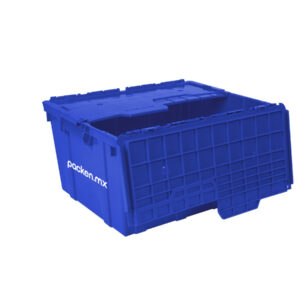 Caja jumbo cerrada azul Packen